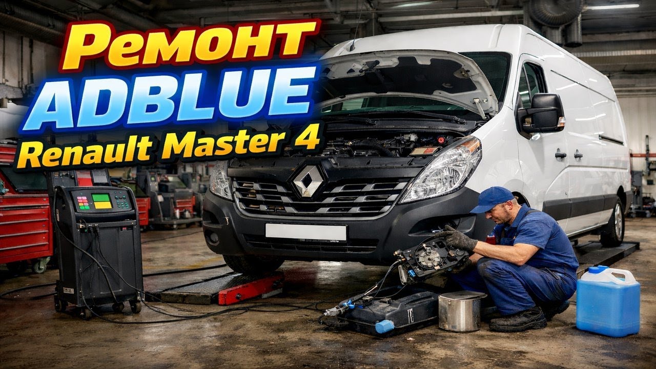 Renault Master 4 - ремонт Адблю