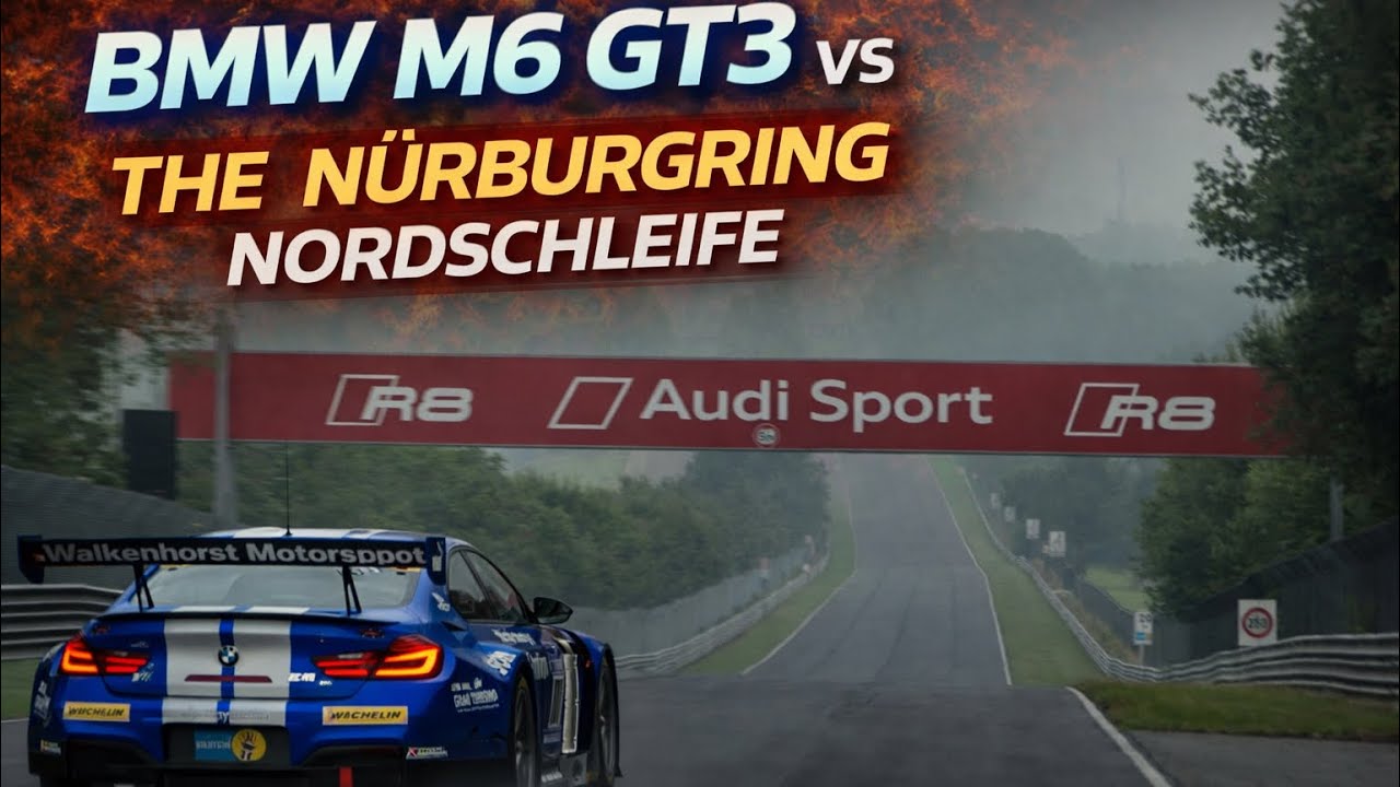 One Lap of the Nordschleife in the BMW M6 GT3