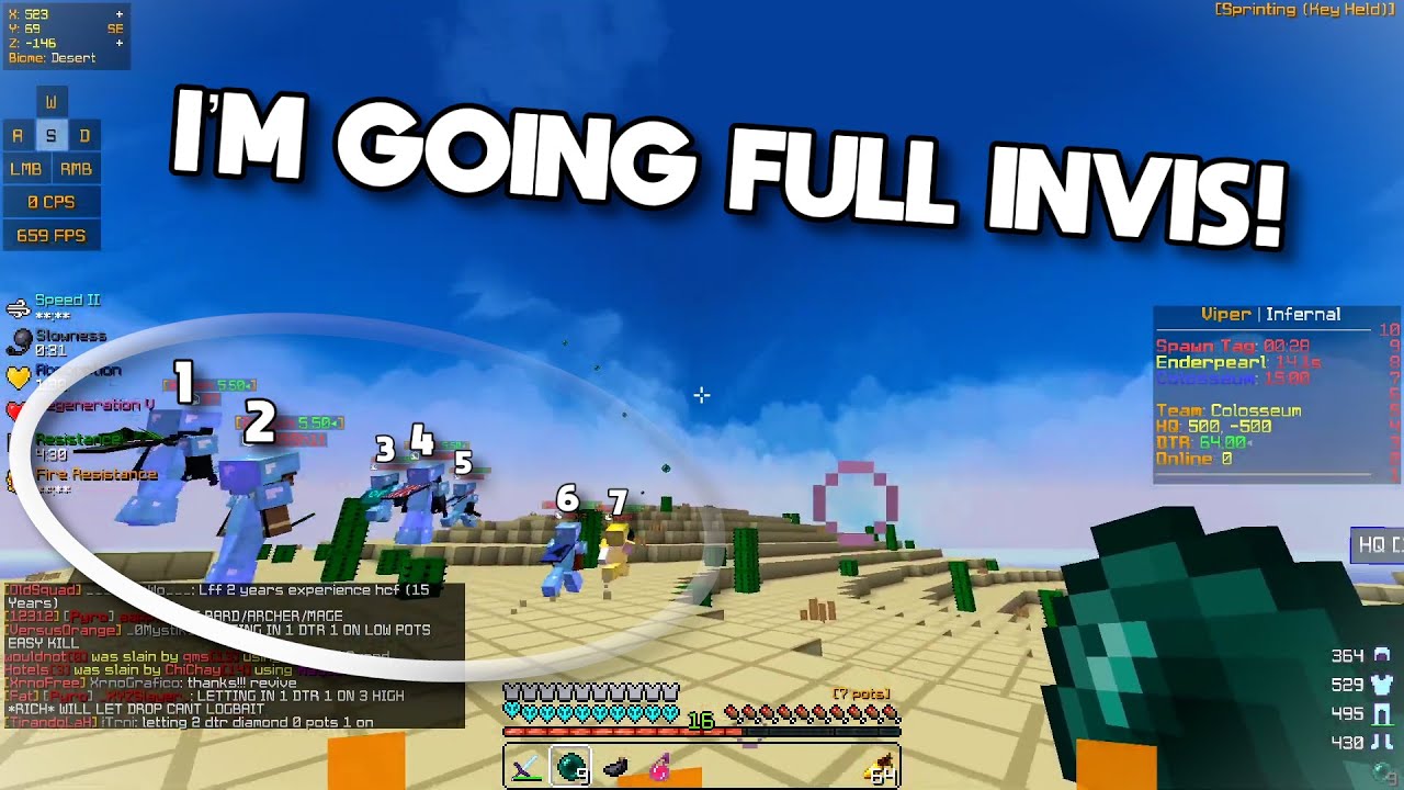 Top HCF Godly Moments (Insane Invis Escape, Luckiest Half Heart Kite)