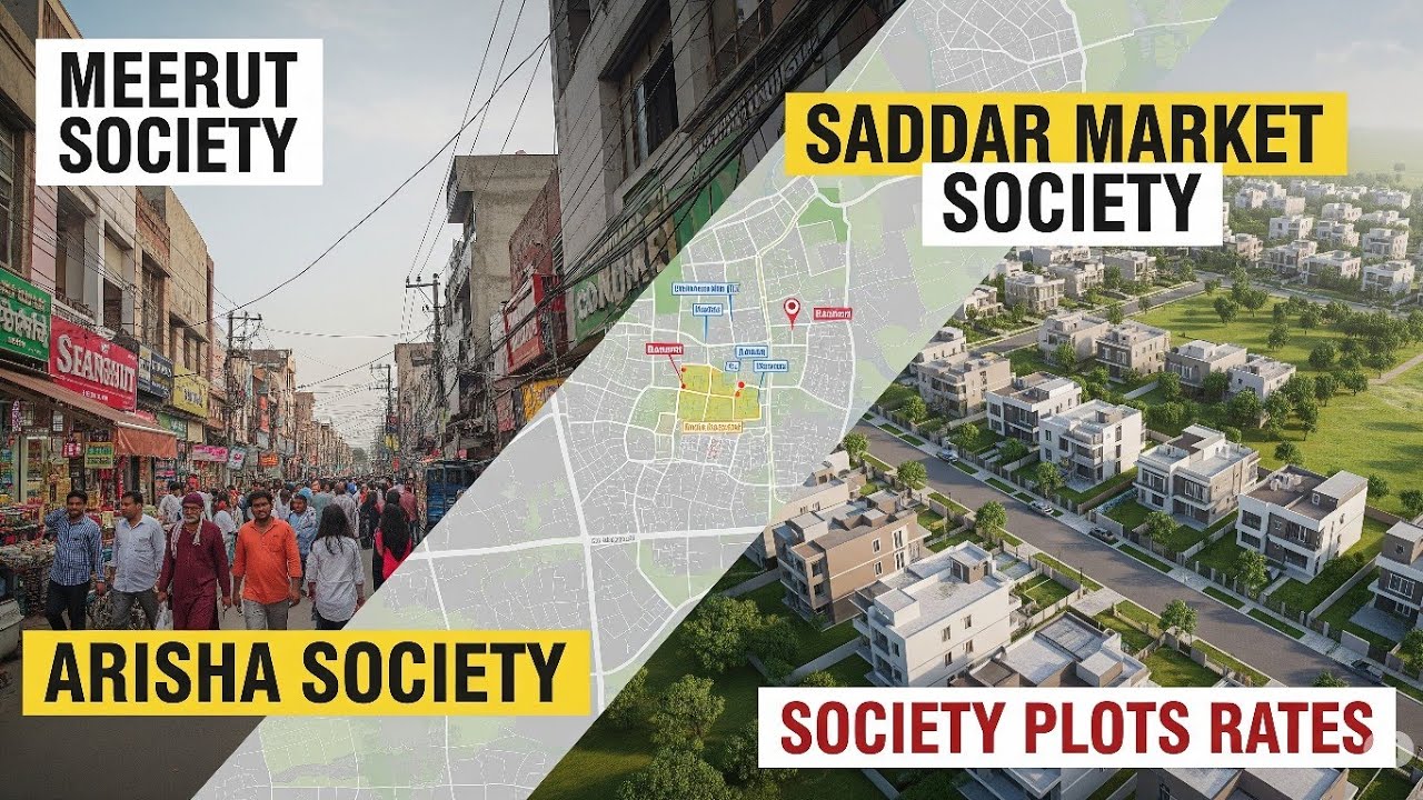 📊 Plot Prices Update 2025 | MEERUT CHS, SAADAR MARKET CHS & ARISHA CHS | Scheme 33 Karachi 