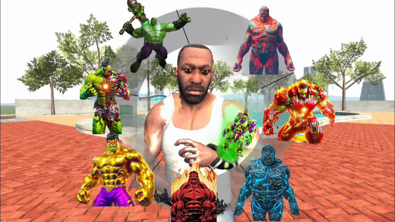 Franklin Try New Magical Watch HULK Mode in Indian Bike Driving 3D!
