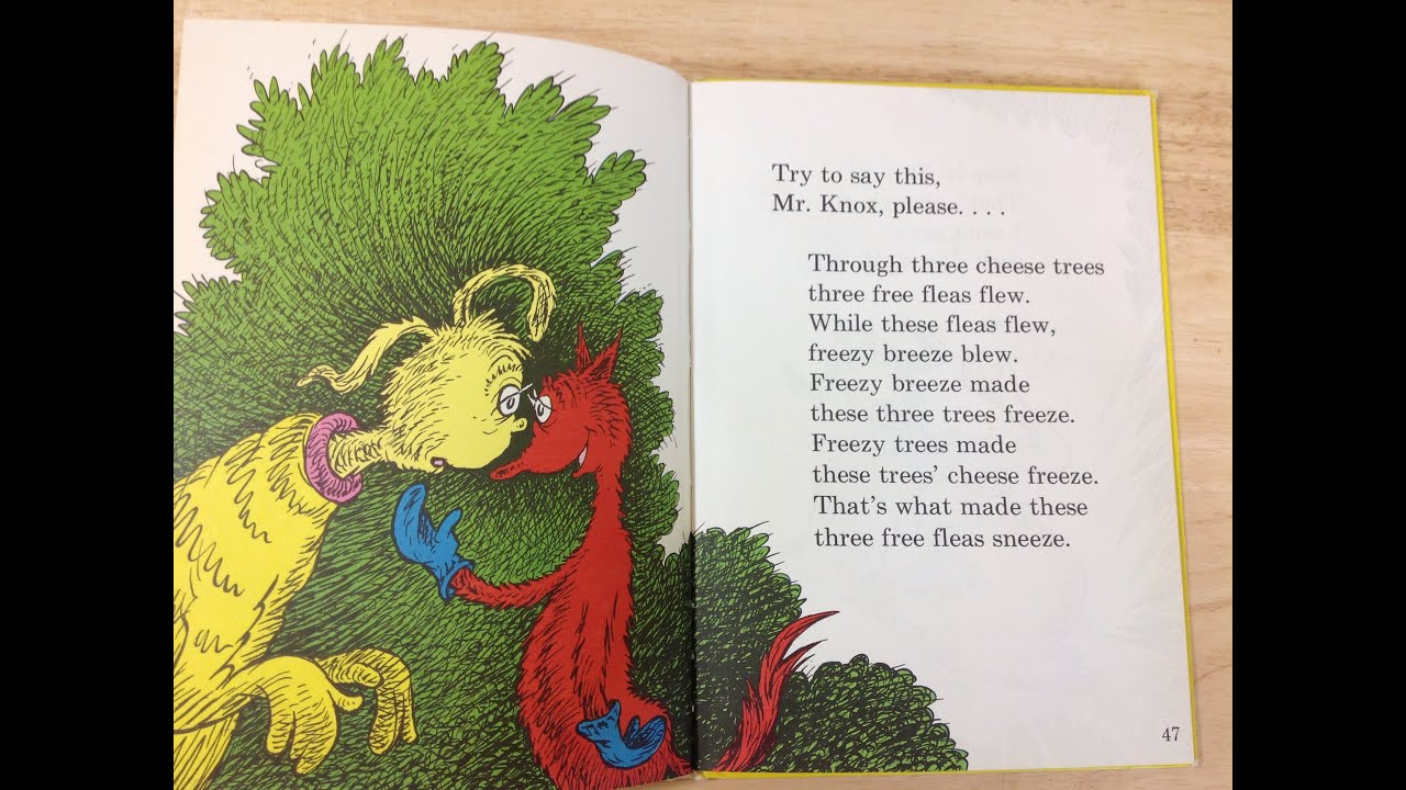 Fox in Socks: A Tongue Twister for Super Children by Dr. Seuss