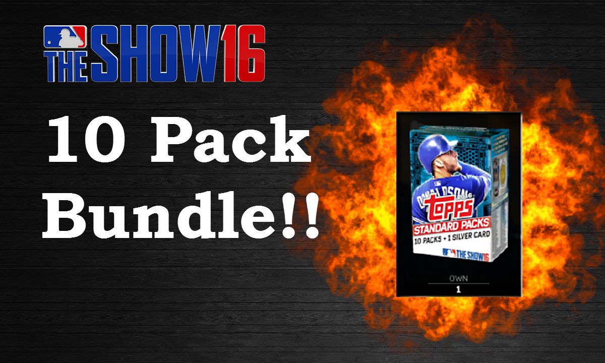 MLB 16 Diamond Dynasty 10 Pack Bundle