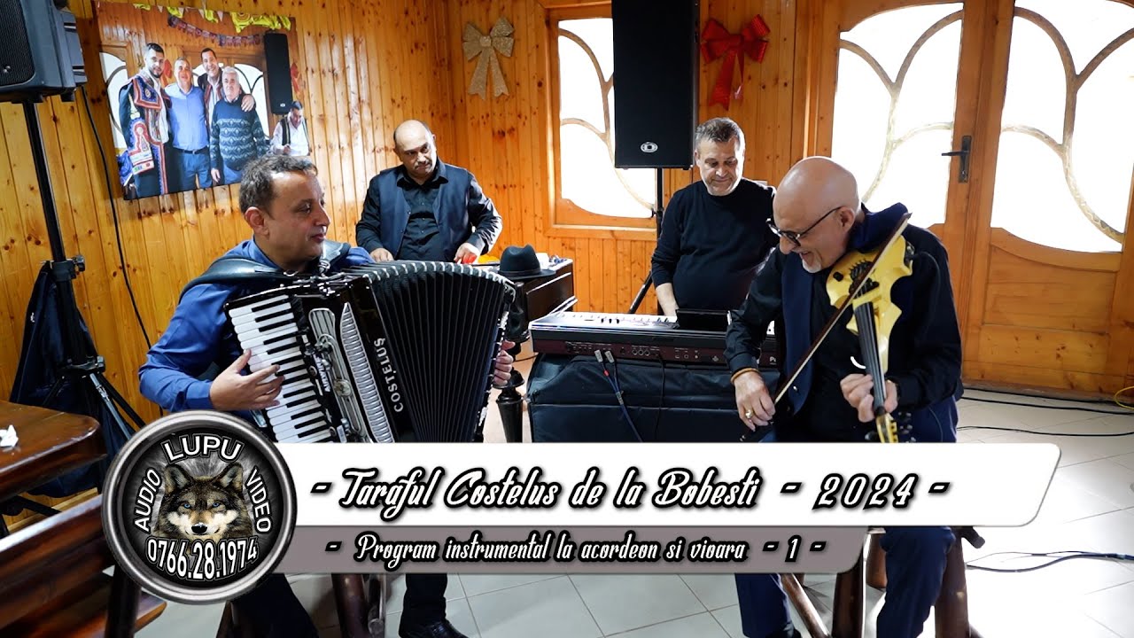 Taraful Costelus de la Bobesti - 1 - Program instrumental la acordeon si vioara 2024