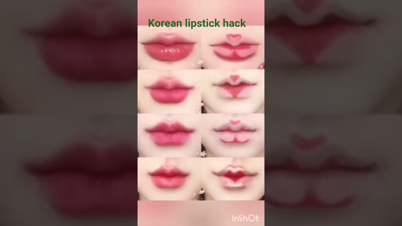 Korean lipstick hack #koreanlips #lipstick #hack #makeuptrends #reviewwithanaya #liplinerhack #korea