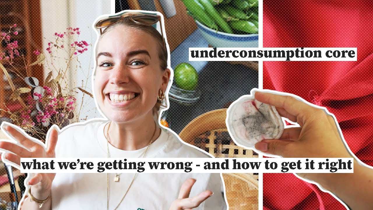 ✨ underconsumption core ✨ is trending, but we're getting it wrong