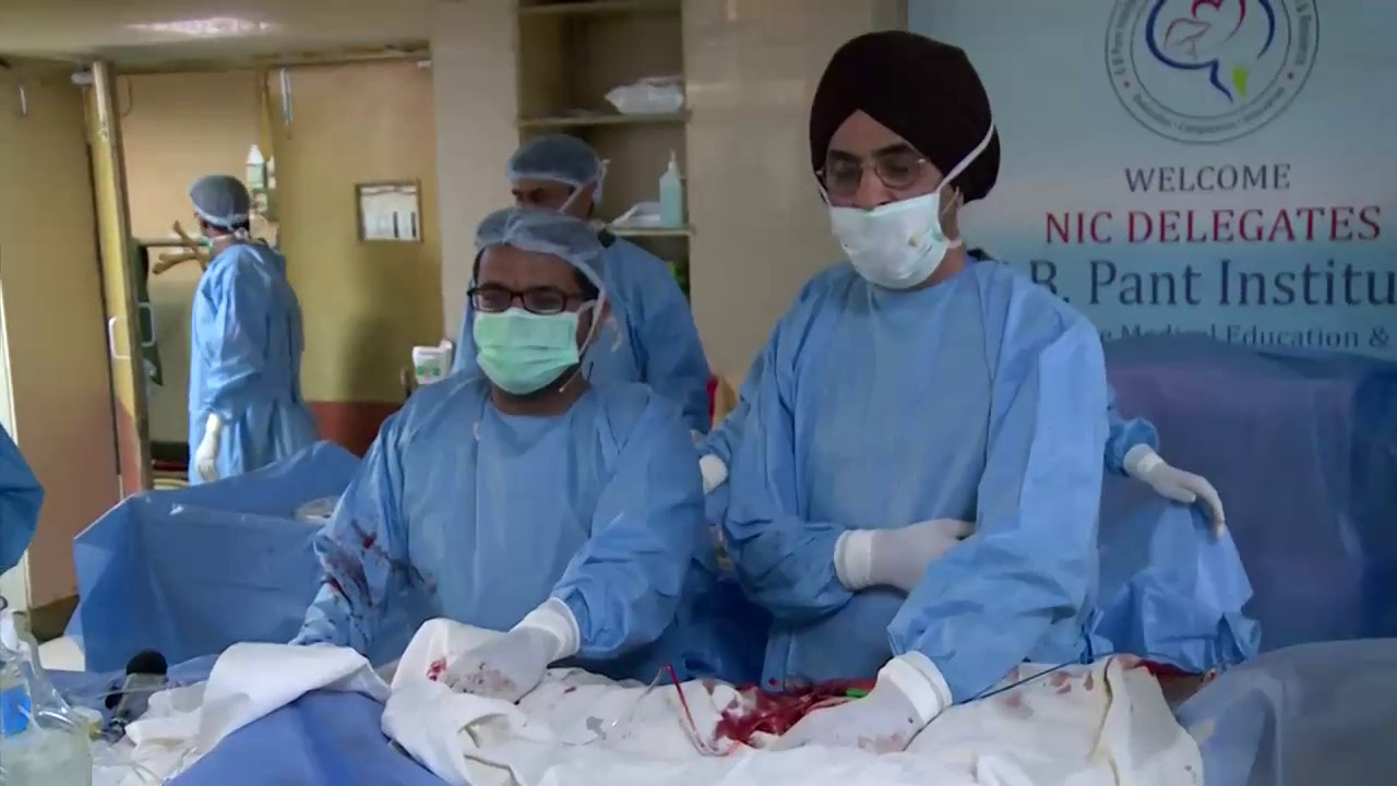 India Live 2017   Dr  Balbir Singh & Dr  Sanjeev Kathuria, GB Pant Hospital, New Delhi