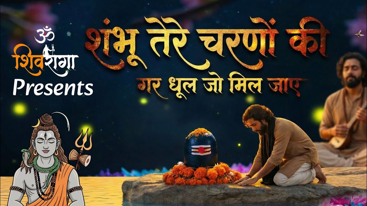 Shambhu Tere Charno Ki | शंभू तेरे चरणों की | Full Shiv Bhajan | Shiva Dhun | Lyrical
