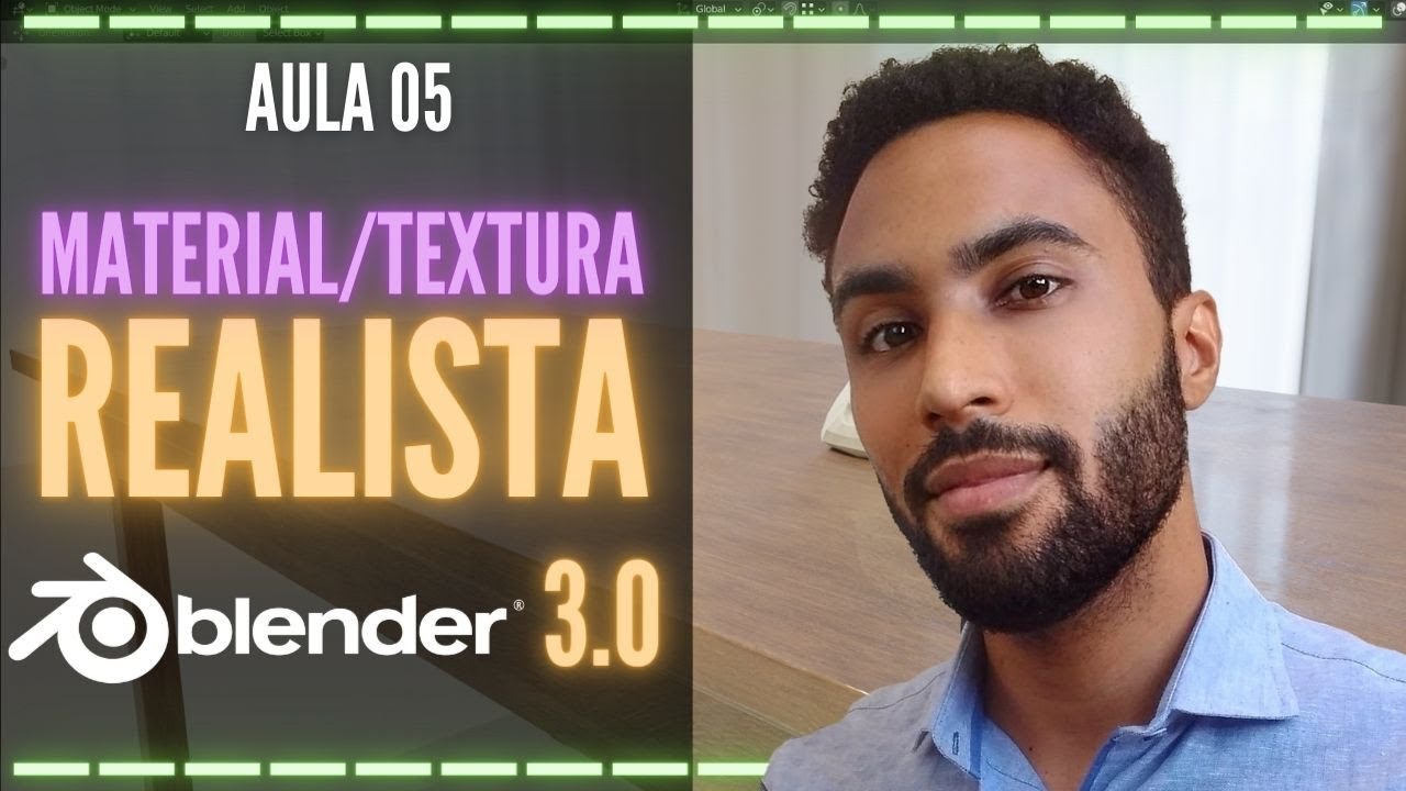 😮Aplicando Texturas PBR no Blender | AULA 05 - Curso gratuito de Blender 3.0