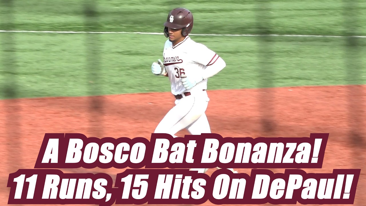 Don Bosco Prep 11 DePaul Catholic 4 | Бейсбол среди старших школ | Команда Ironmen нанесла 15 хит...