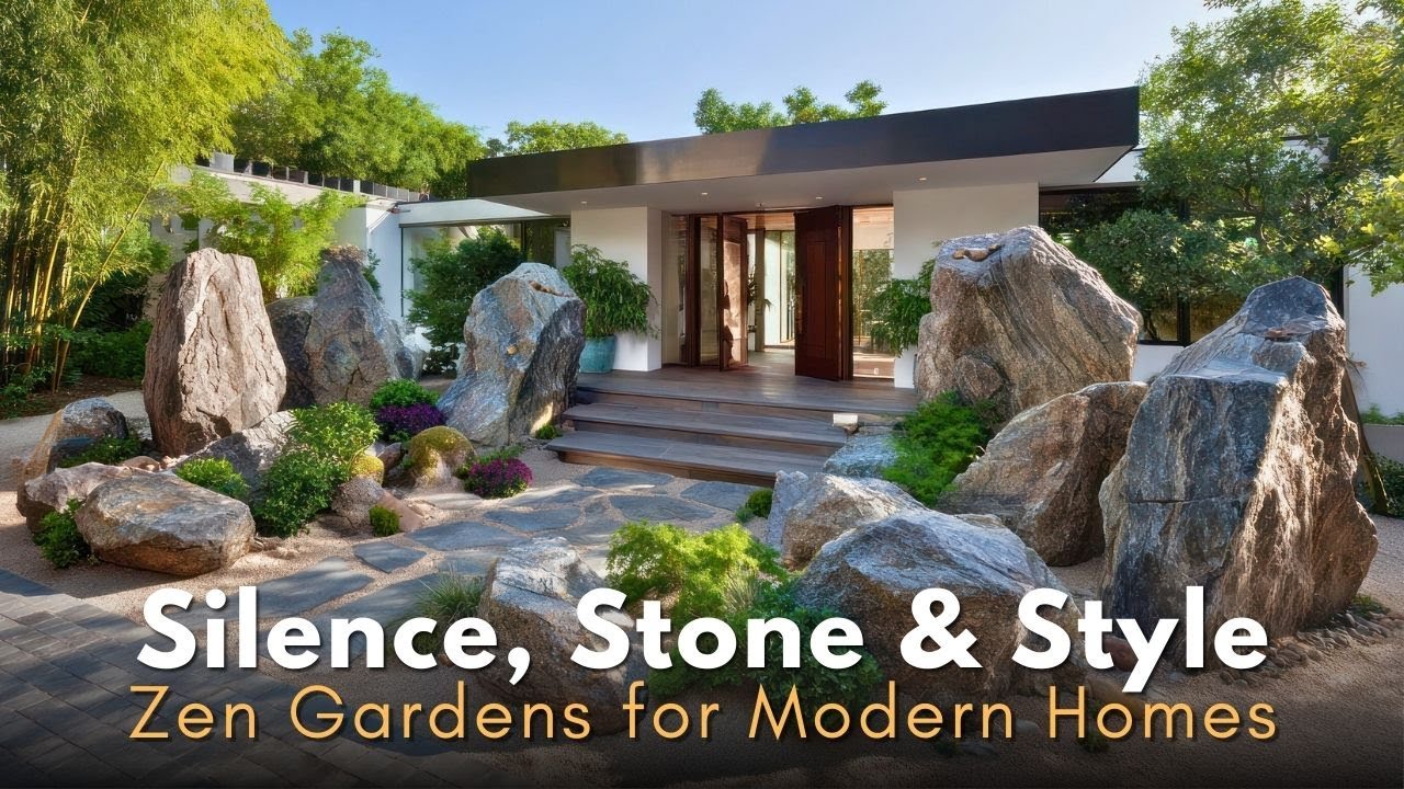 Luxury Meets Zen: Minimalist Japanese Stone Art Garden Ideas for Modern Homes
