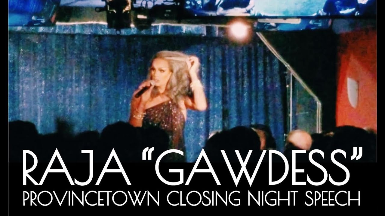 RAJA’s Closing Night Speech for “Gawdess” in P-Town! | ICON ALERT
