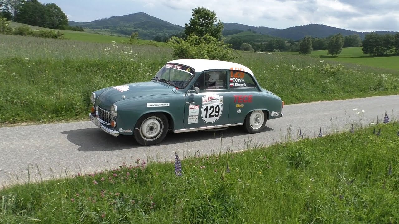 52 Rajd Dolnośląski Hotel Zieleniec 2018 | Curyło / Skwarek | FSO Syrena 104 [MotoRecords.pl]