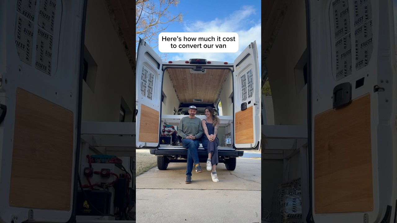 Van conversions costs for our DIY build 🚐 #vanlife #vanconversion #vanbuild #campervan #vanlifers