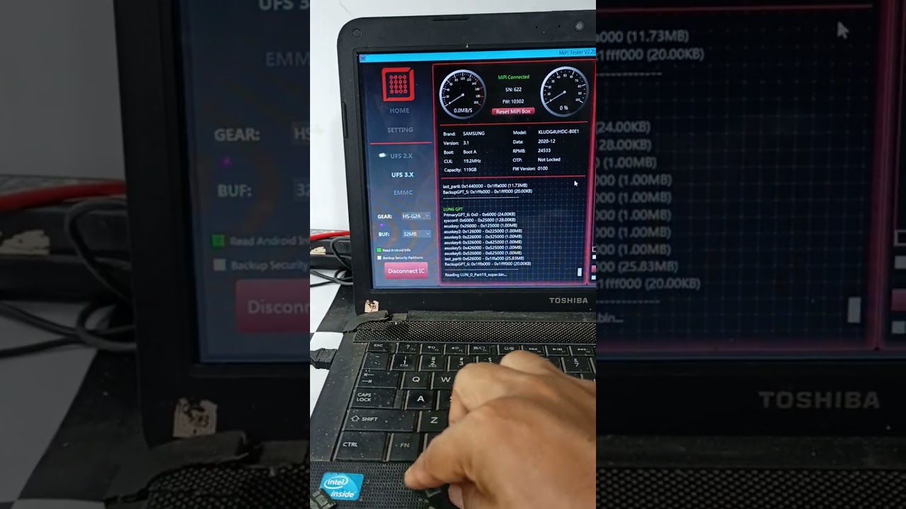 PART  MIPI TESTER + SOKET NB MAX