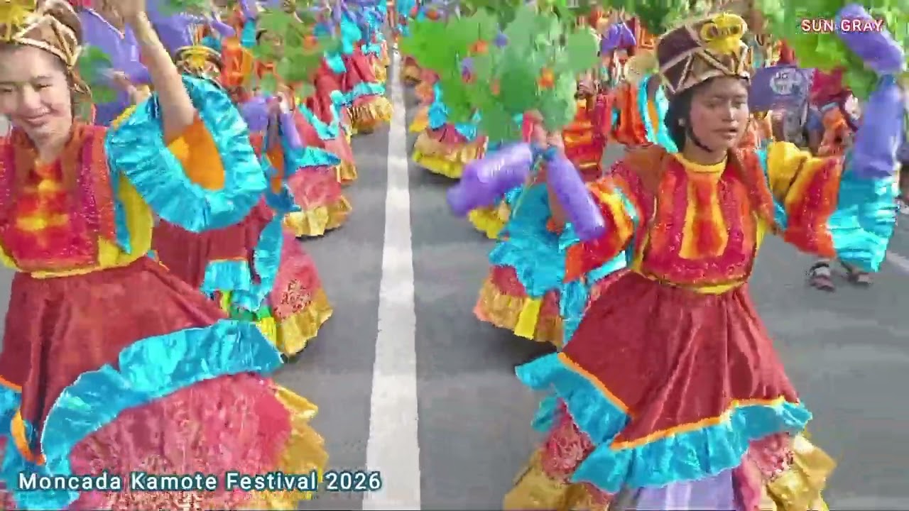 MONCADA KAMOTE FESTIVAL 2026 PARADE #kamote  #festival 