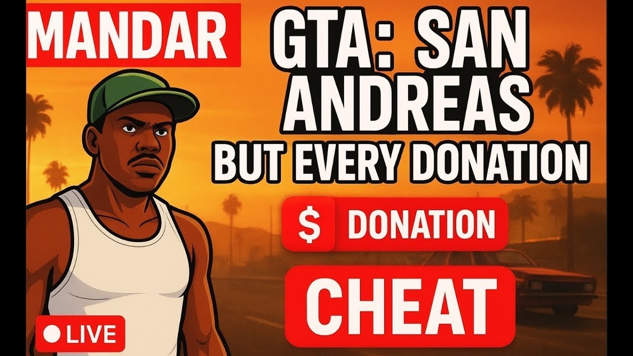 🔴 LIVE - НЕМА ГАСЕЊЕ ДУР НЕ ЈА СВРТАМ SAN ANDREAS!-СЕКОЈА ДОНАЦИЈА = CHEAT CODE! *ДАЛИ ЌЕ МЕ УМРЕТЕ*