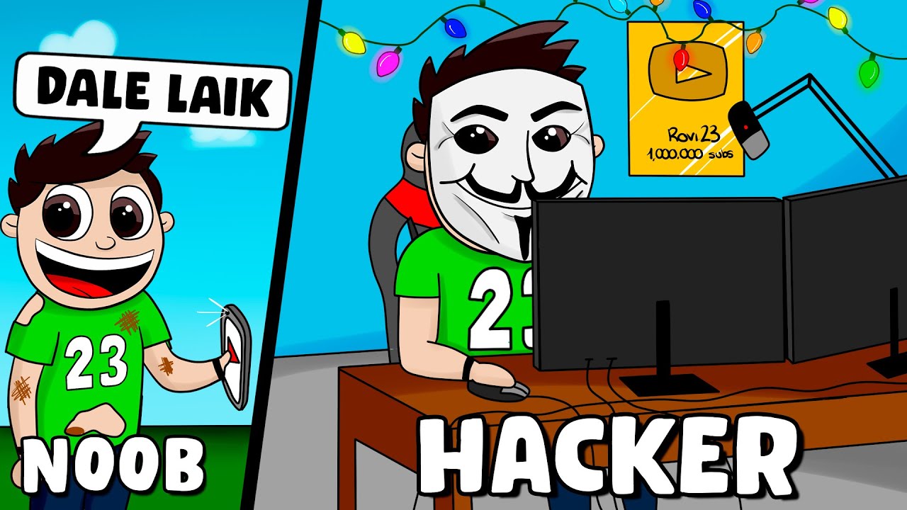 Roblox YOUTUBE SIMULATOR NIVEL HACKER !! | Rovi23