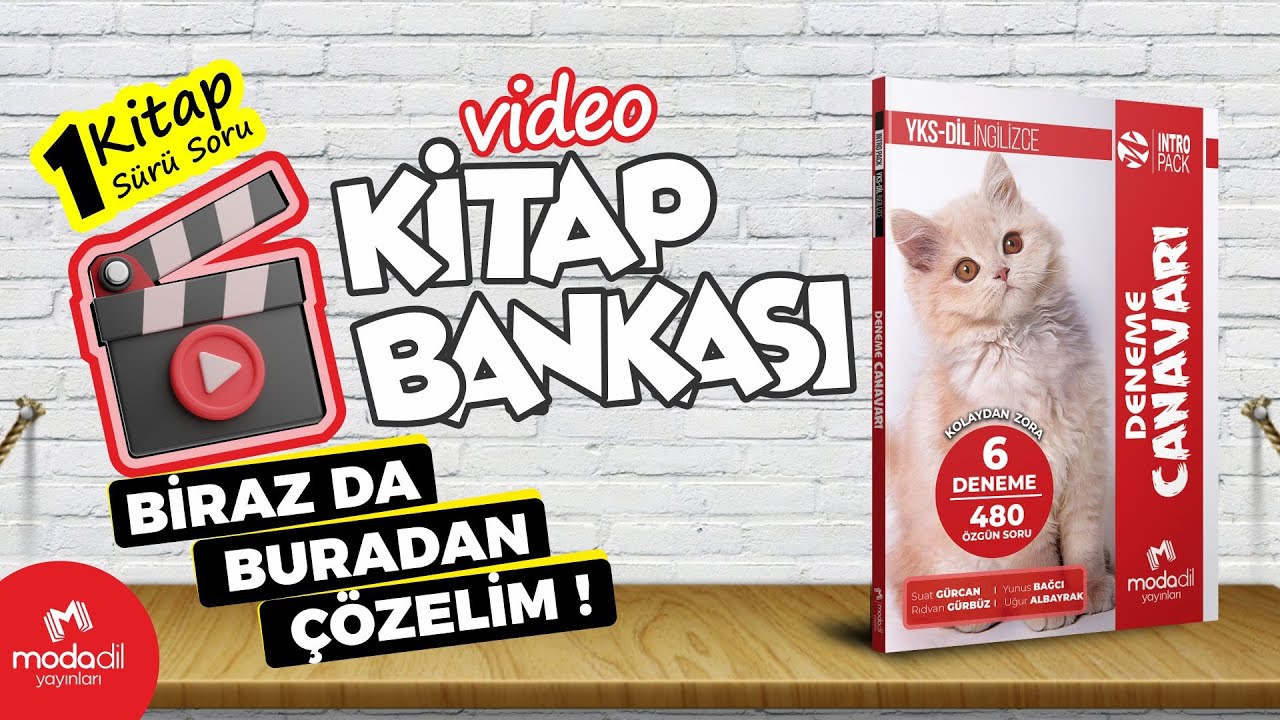 2024 YKS-DİL Video Kitap Bankası - Deneme Canavarı