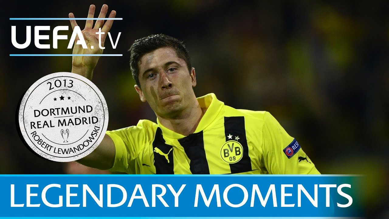 Lewandowski scores four for Dortmund (2013)
