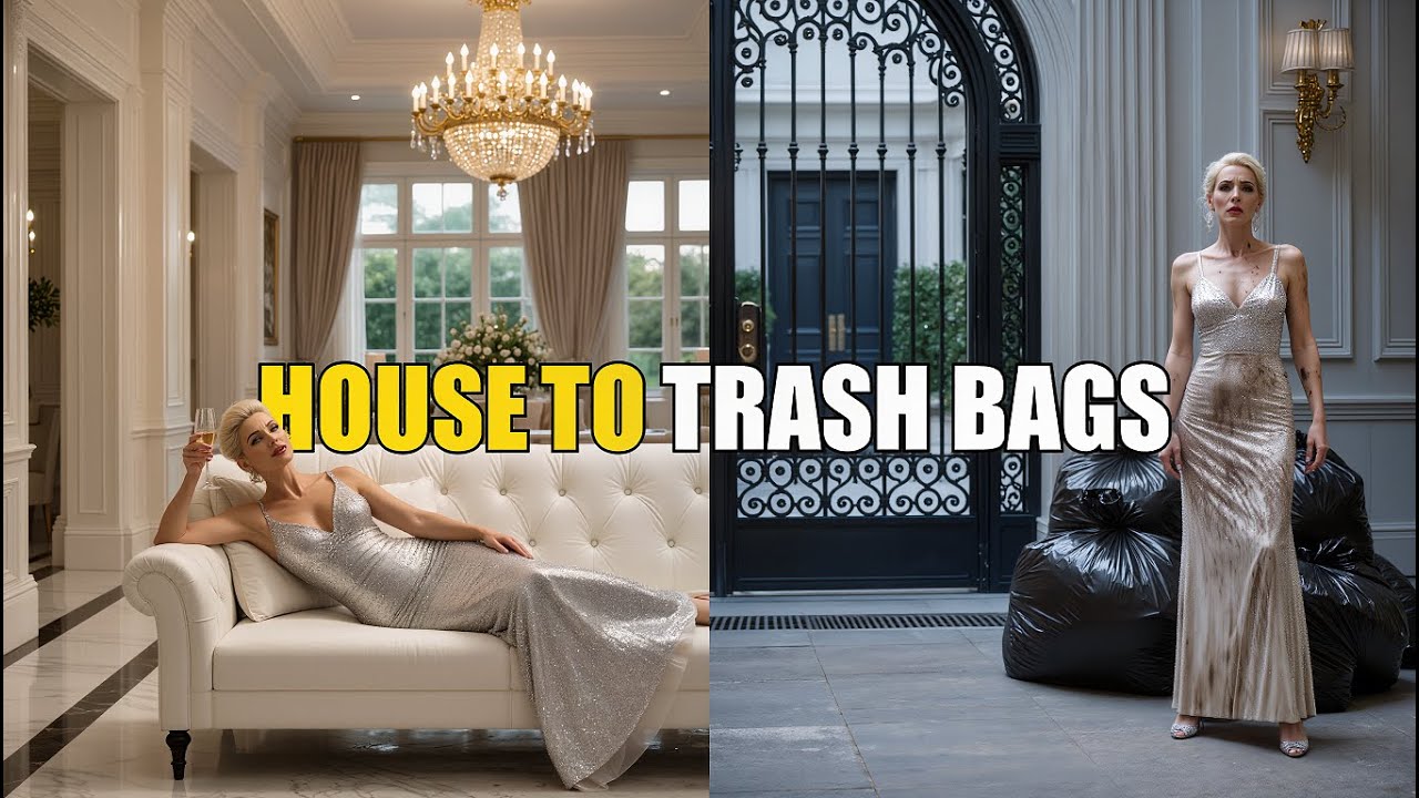He Left His Wife With Trash Bags... Instead Of A Mansion