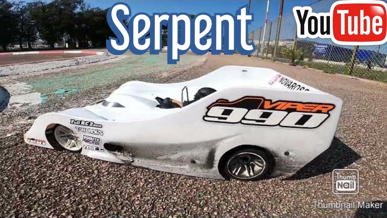 🔥SERPENT 990 - PNEUS MICRO SYSTEMS SHORE 30 - CARBON RACING 16% EURO🔥