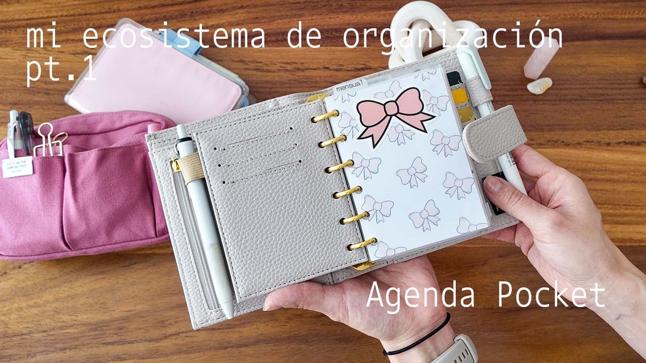 MI #ECOSISTEMA DE ORGANIZACIÓN PT. 1 AGENDA POCKET | JULIETA JAREDA