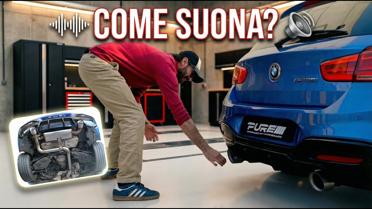 BMW M135i: come nasce uno scarico da 3.000&euro;