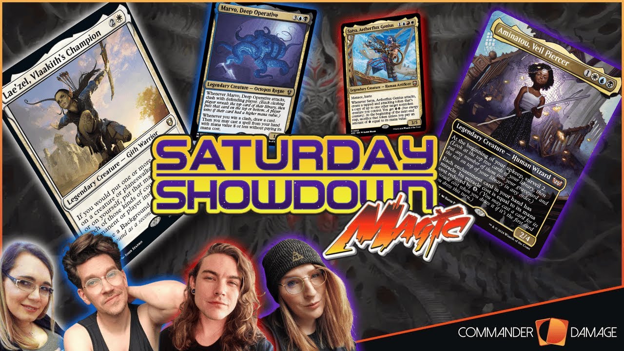 🔴 The Rec Room - Saturday Showdown w/ miabyte, Manatithe, MTGSpecs & Kaiwinter [Commander Damage]