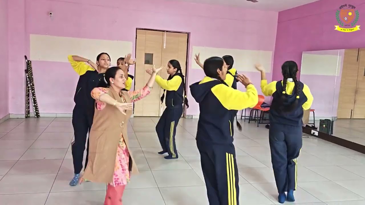 Kale Rang Da Paranda | Gurukulites’ Dance Practice Highlights | Sandeepni Gurukul, Kaunterpur