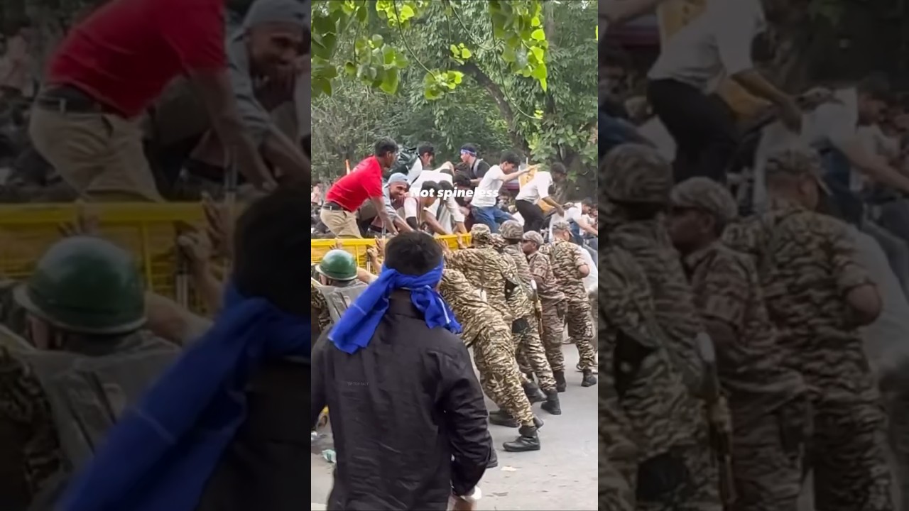 Online food donaters in Jantar Mantar protest ( Unknown Heroes Feed Hundreds of Students  Protest )