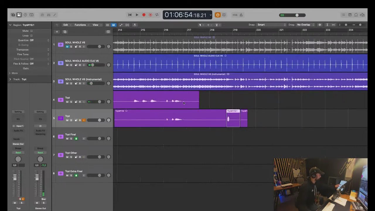 Trumpet Recording Session - Live 5