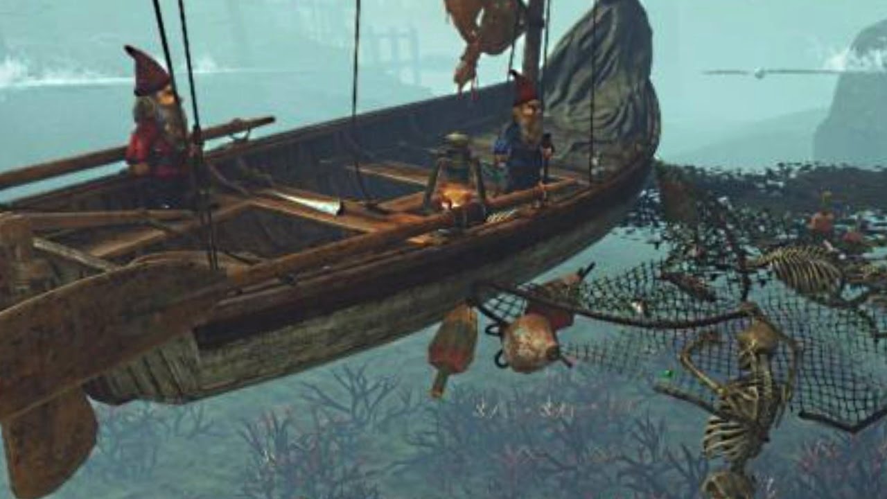 Fallout 4 FAR HARBOR: 'FISHING GARDEN GNOMES' EASTER EGG Location! (Huntress Island)
