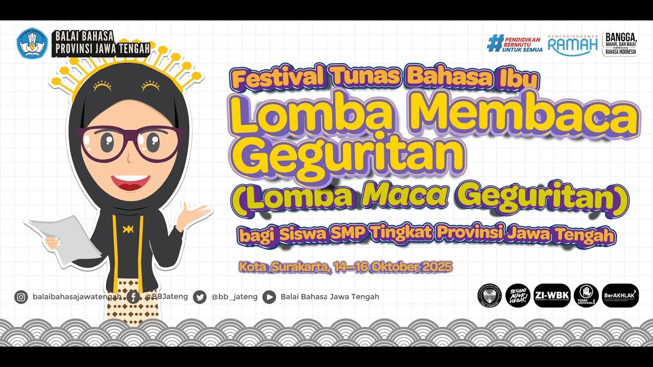 FTBI 2025 - Lomba Membaca Geguritan SMP