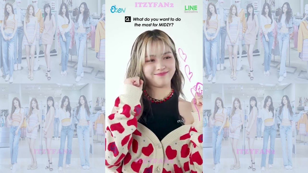 20220420 ITZY Drawing interview GROUP O.S.E.N  L.I.N.E  VOOM - English Subs 