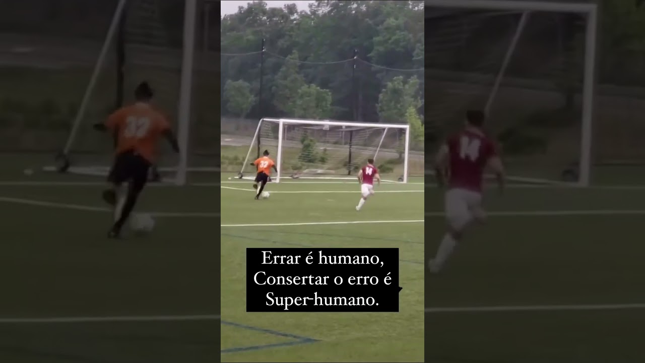 Ele furou mas voltou para corrigir