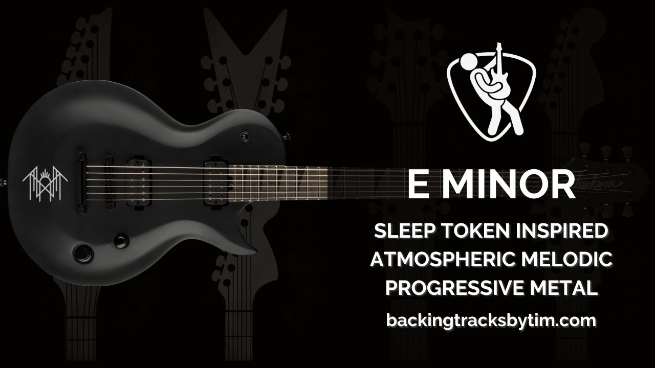 Sleep Token Inspired Atmospheric Melodic Progressive Metal Backing Track in E Minor | 70 BPM