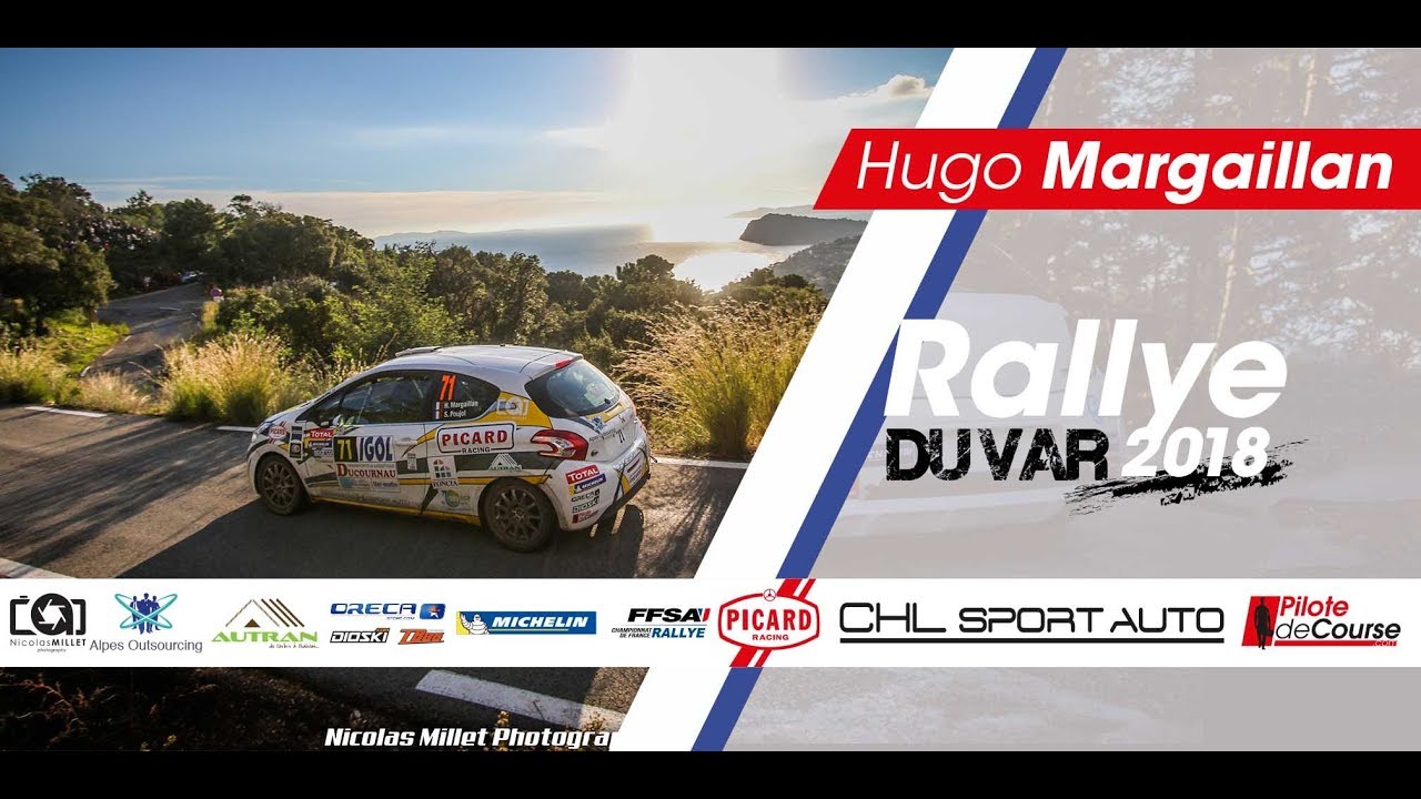 Hugo Margaillan Rallye du Var 2018