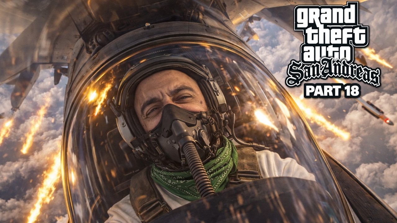 (TOP GUN TURMOIL) KNAPSY TAKES ON GTA SAN ANDREAS PART 18