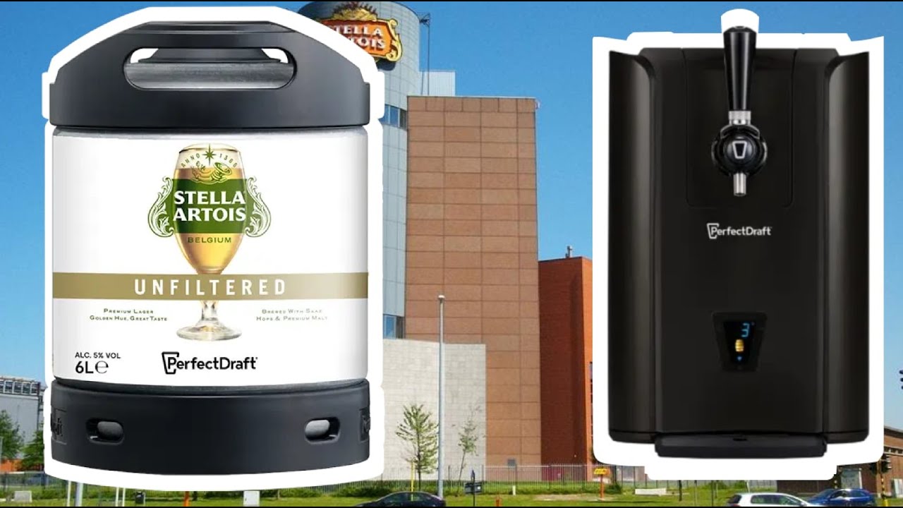 STELLA ARTOIS UNFILTERED 6L KEG Perfectdraft Pro Black 5.0% ABV Perfect Draft Full review.