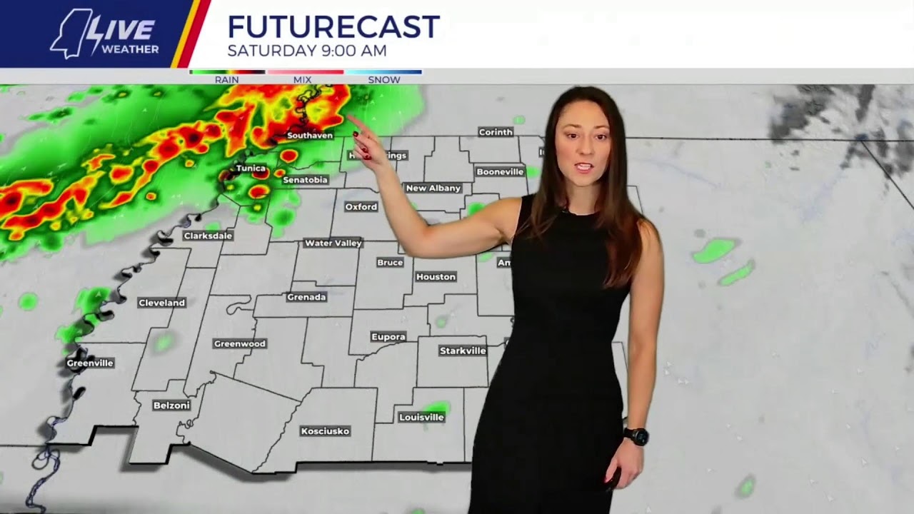 LIVE at 6:30: Maggye is tracking warm temps & few downpours to round out the work week