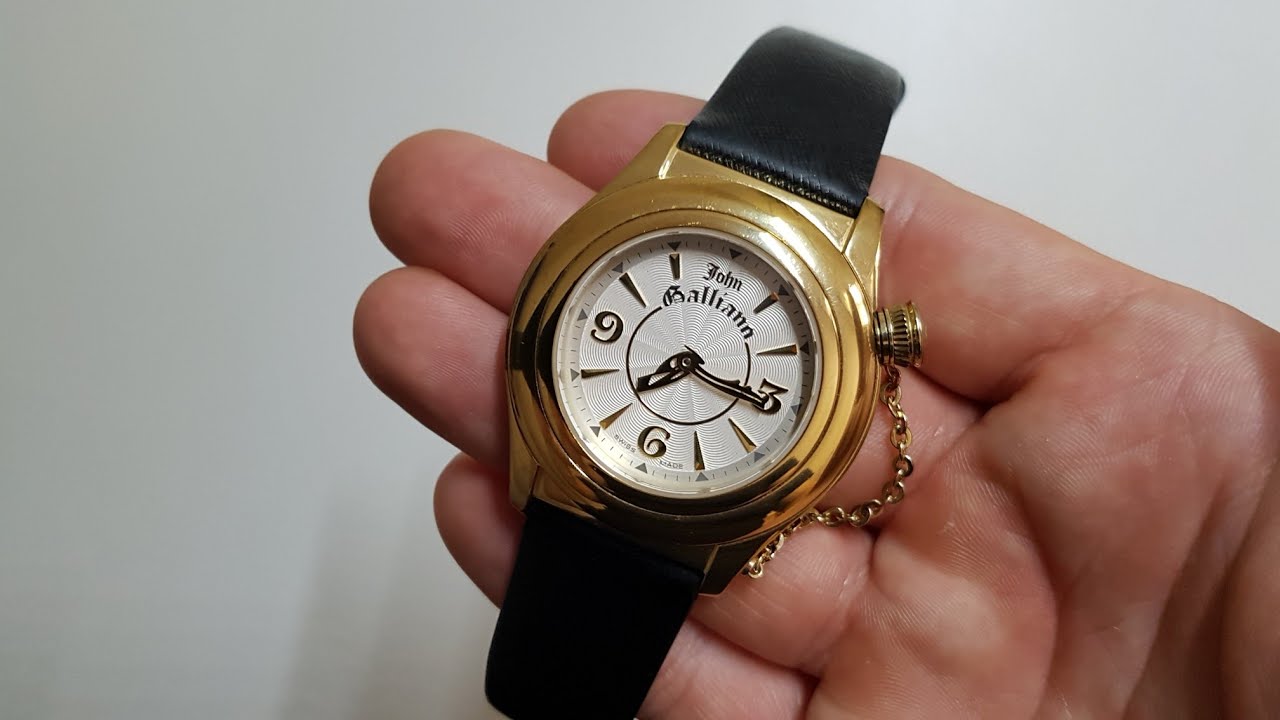 Goldene 🤑 Vintage Uhr für wenig Geld | John Galliano R1551102545 | Review | Master King