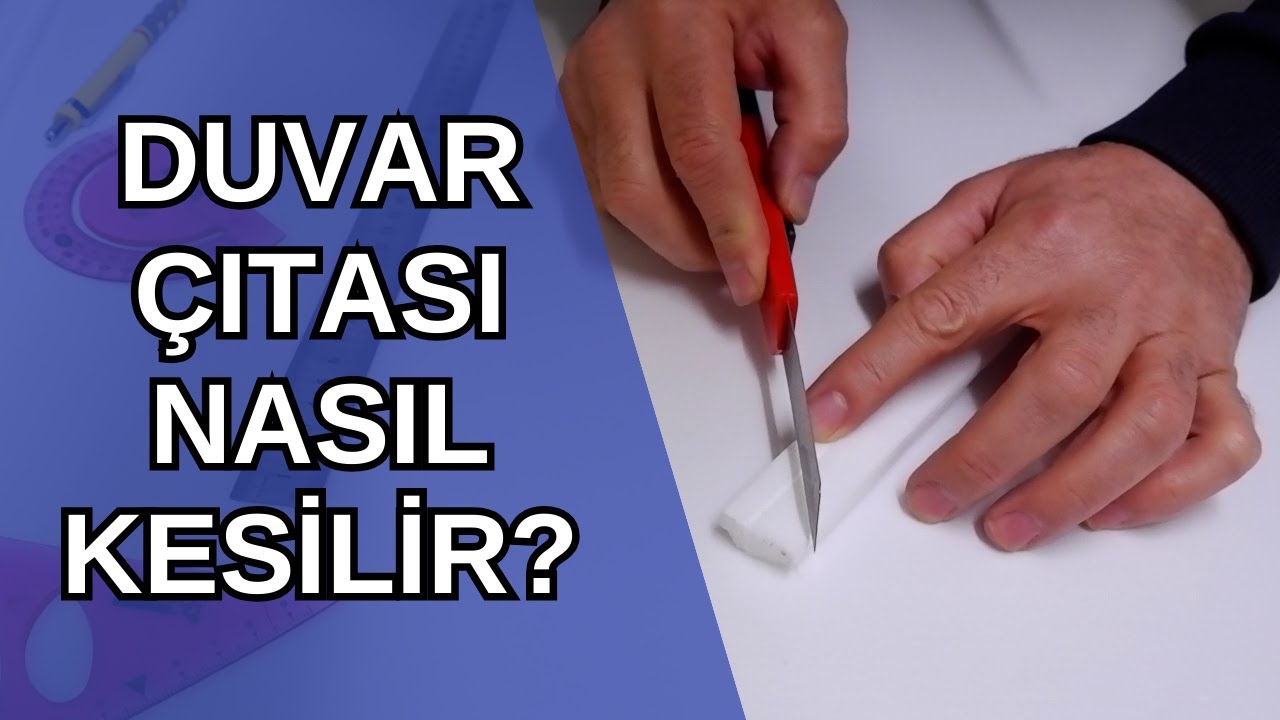 Aparatsız Duvar Çıta Köşesi Nasıl Kesilir?