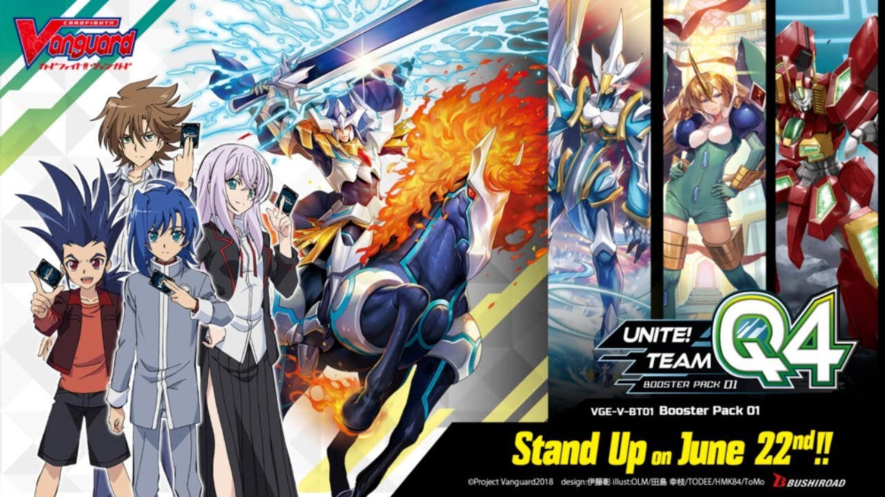 Unite! Team Q4 CASE Opening LIVE | Cardfight Vanguard