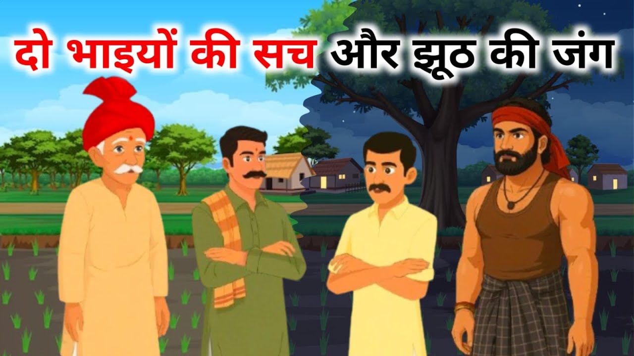 दो भाइयों की सच और झूट की जंग //do bhaiyon ki sach Or jhut ki jung //￼