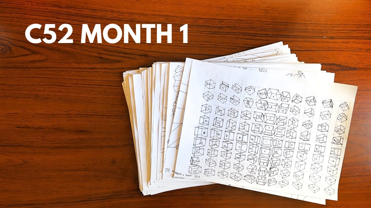 @_athoro Challenge 52 Month 1 Finished