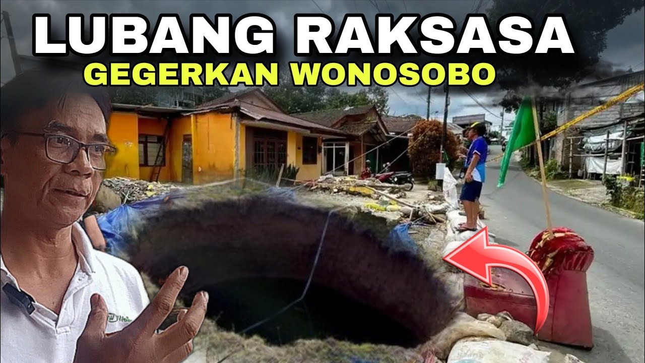 HEBOH!! WARGA WONOSOBO DIKAGETKAN MUNCULNYA LUBANG RAKSASA BESAAR DAN DALAM.!!