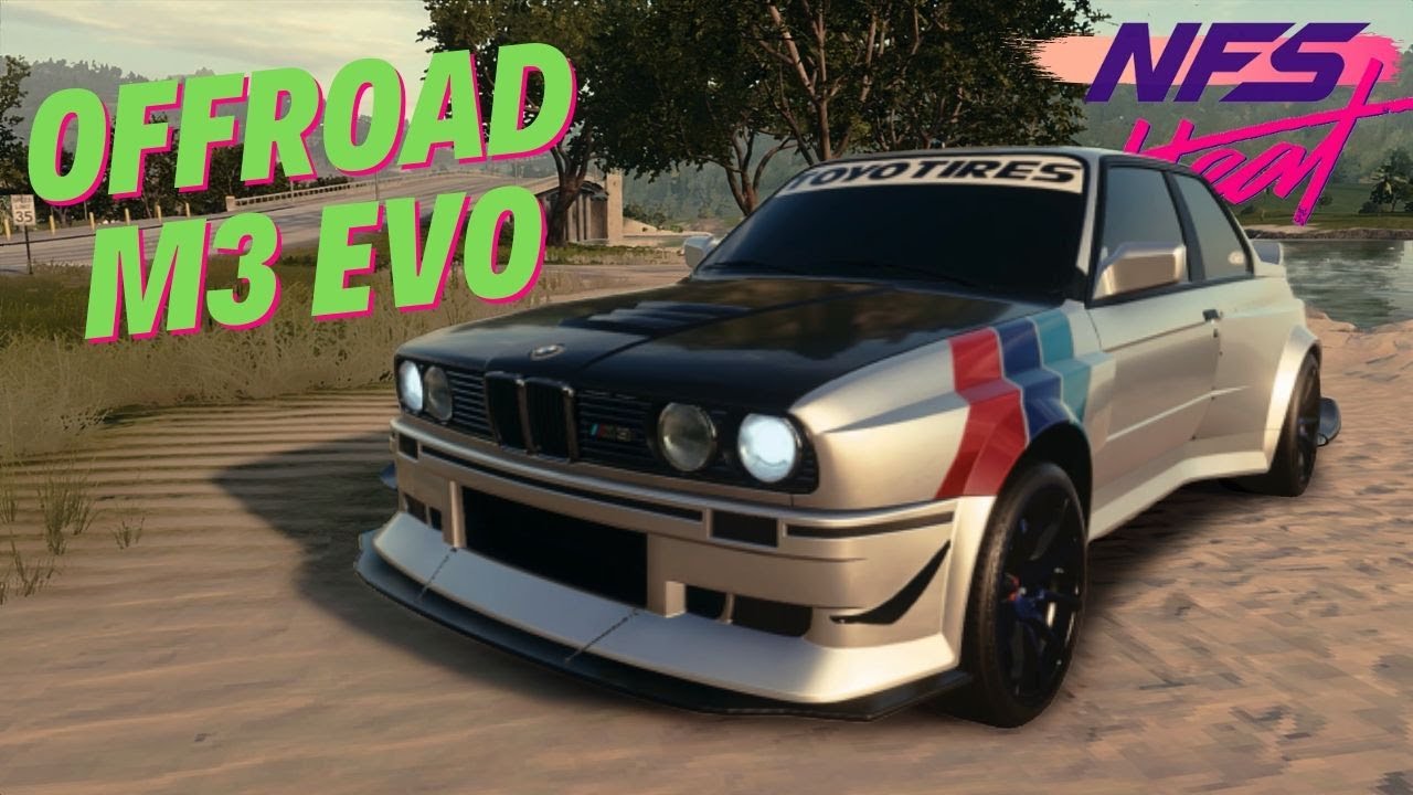 AWESOME OFFROAD M3 EVO II Build - Need for Speed Heat Gameplay