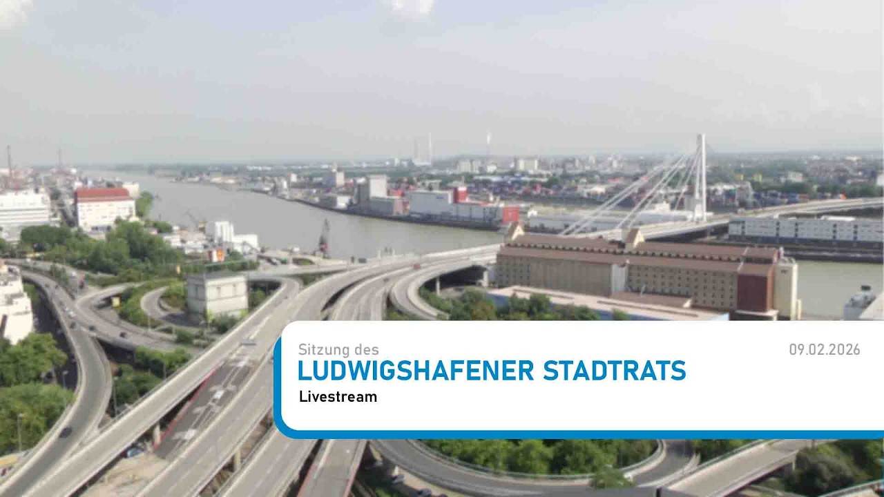 Sitzung des Ludwigshafener Stadtrats – 09. Februar 2026