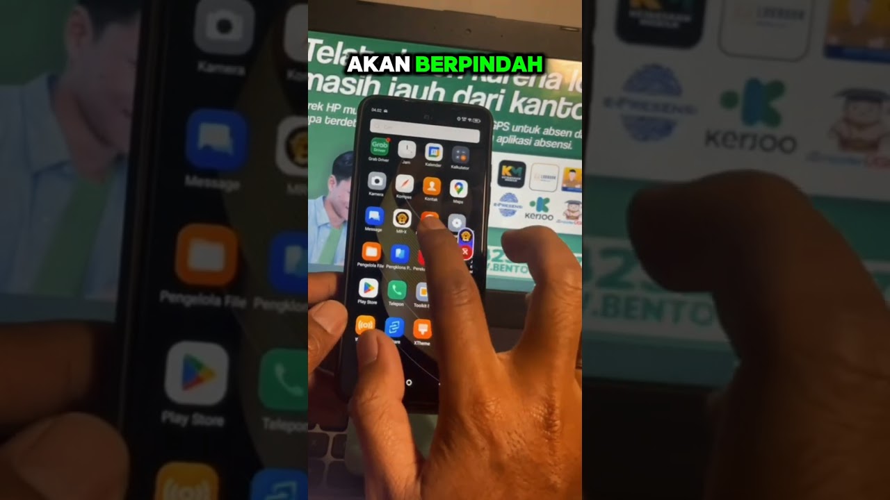 Tutorial penggunaan cara aman fake gps di aplikasi driver shopeefood original.